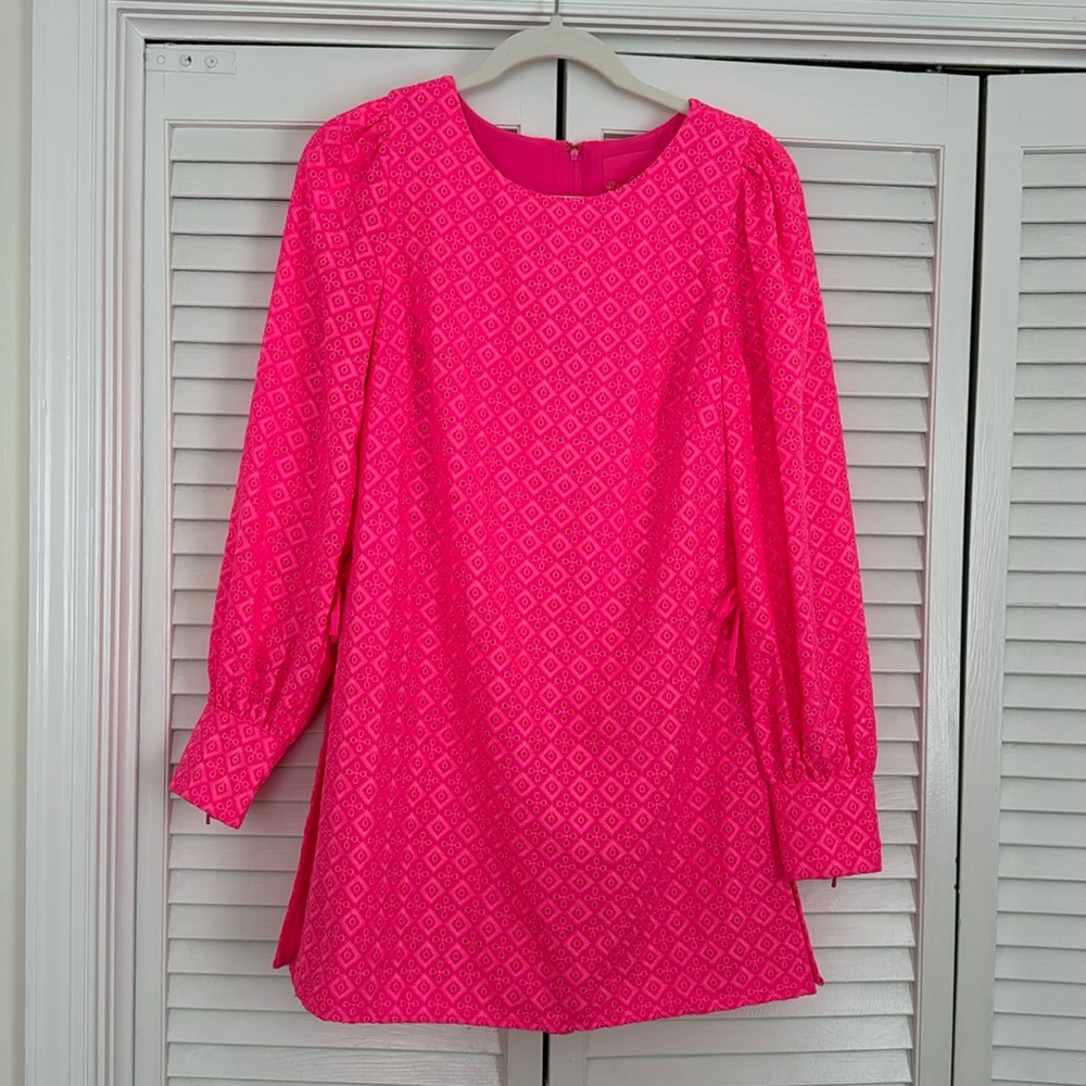 Lily Pulitzer Aisha Romper — Hot Pink